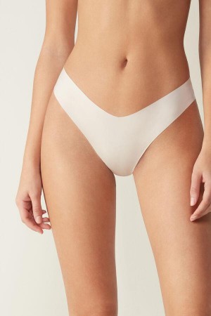 Intimissimi 80s-style Brazilian in Ultralight Microfiber Trusser Dame Lyserød | DK3514PQ