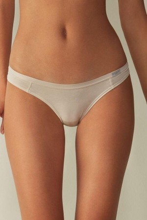 Intimissimi Bomulds Brazilian Trusser Dame Lyserød | DK3490UT