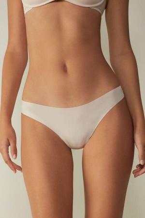 Intimissimi Brazilian in Seamless Ultra Light Microfiber Trusser Dame Lyserød | DK3498NB