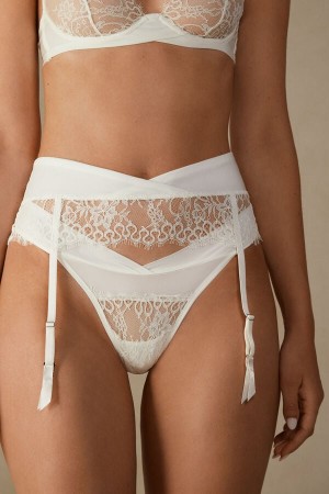 Intimissimi Eternal Love Garter Belt Lingeri Dame Hvide | DK4162AP