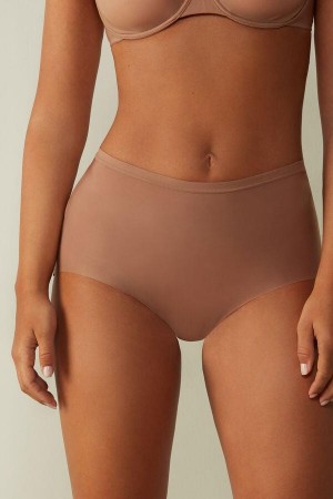 Intimissimi Invisible Touch Hipster Trusser Dame Beige | DK3726YU