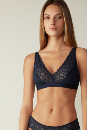 Intimissimi Lara Triangle in Blonder BH Dame Blå | DK4886AP