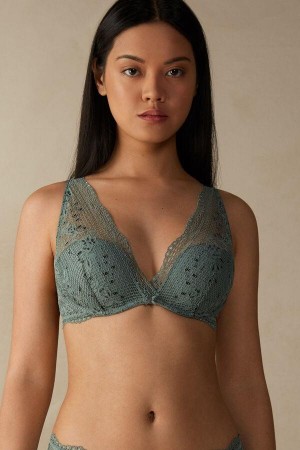 Intimissimi Prairie Bouquet Giorgia Balconette BH Dame Grøn | DK4495HK