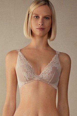 Intimissimi Pretty Flowers Giorgia Balconette BH Dame Lyserød | DK5007GL