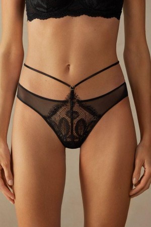 Intimissimi Sensual Unbounded Trusser Dame Sort | DK3662JJ