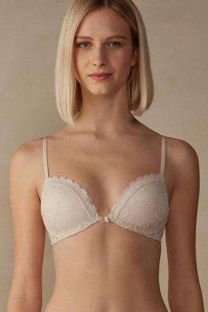 Intimissimi Silvia Push-up in Blonder BH Dame Lyserød | DK4926FM