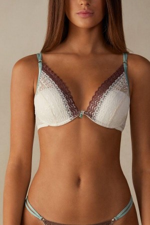 Intimissimi Spices Garden Elena Balconette BH Dame Lysegul Brune | DK4510WY