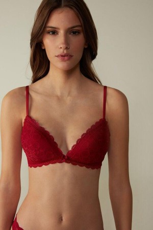 Intimissimi Tiziana Triangle in Blonder BH Dame Rød | DK4656SO