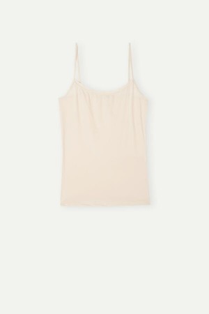 Intimissimi Ultralight Microfiber Tank Top Dame Lyserød | DK4289GL