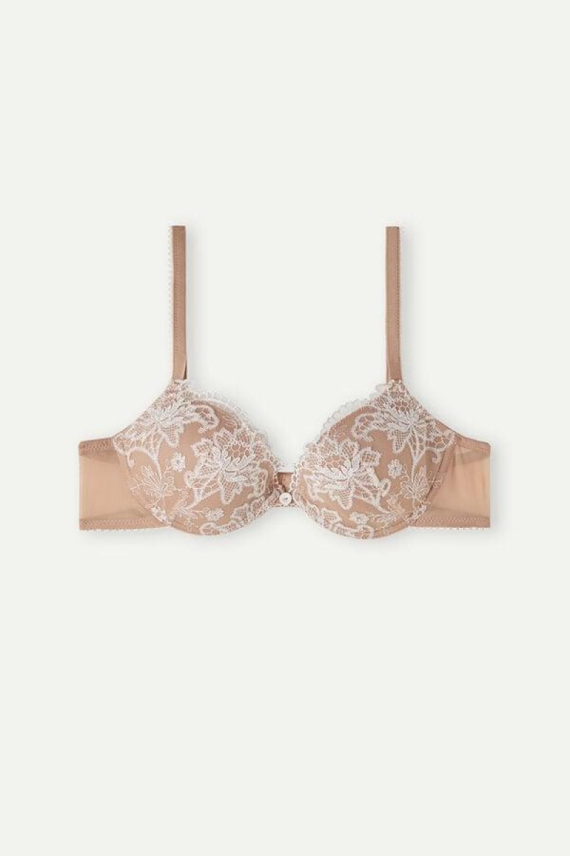 Intimissimi Bellissima Lovely Day Push-up BH Dame Beige | DK4753KI