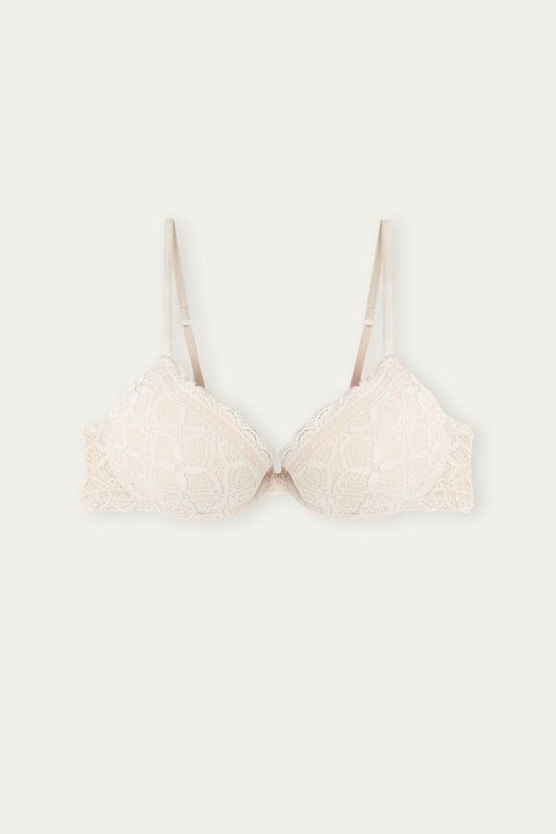 Intimissimi Bellissima Push-up in Blonder BH Dame Lyserød | DK4741RW