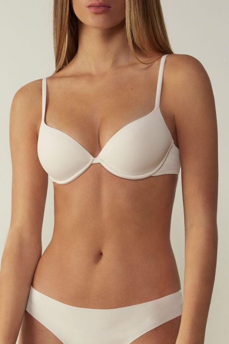 Intimissimi Bellissima Push-up in Microfiber BH Dame Lyserød | DK4710PQ