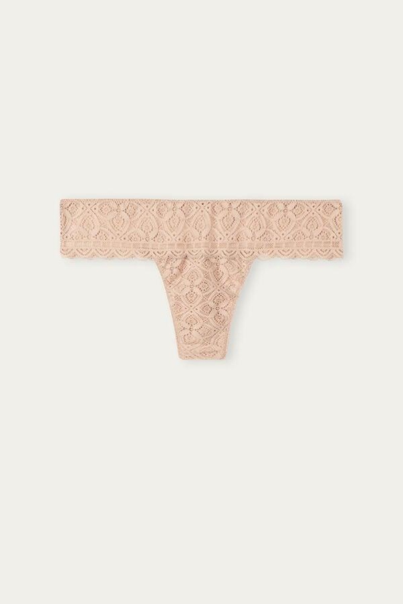 Intimissimi Blonder Brazilian Trusser Dame Beige | DK3527GL