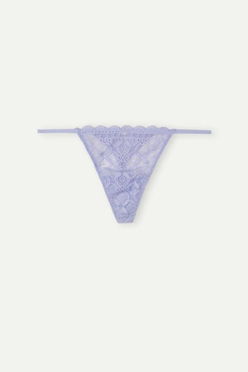 Intimissimi Blonder String Thong Trusser Dame Lavendel | DK3802UT