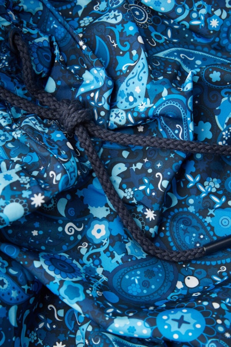 Intimissimi Blue Paisley Print Badebukser Herre Blå | DK3302ZG