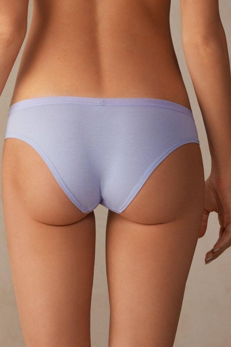 Intimissimi Bomulds Trusser Dame Lavendel | DK3680MA