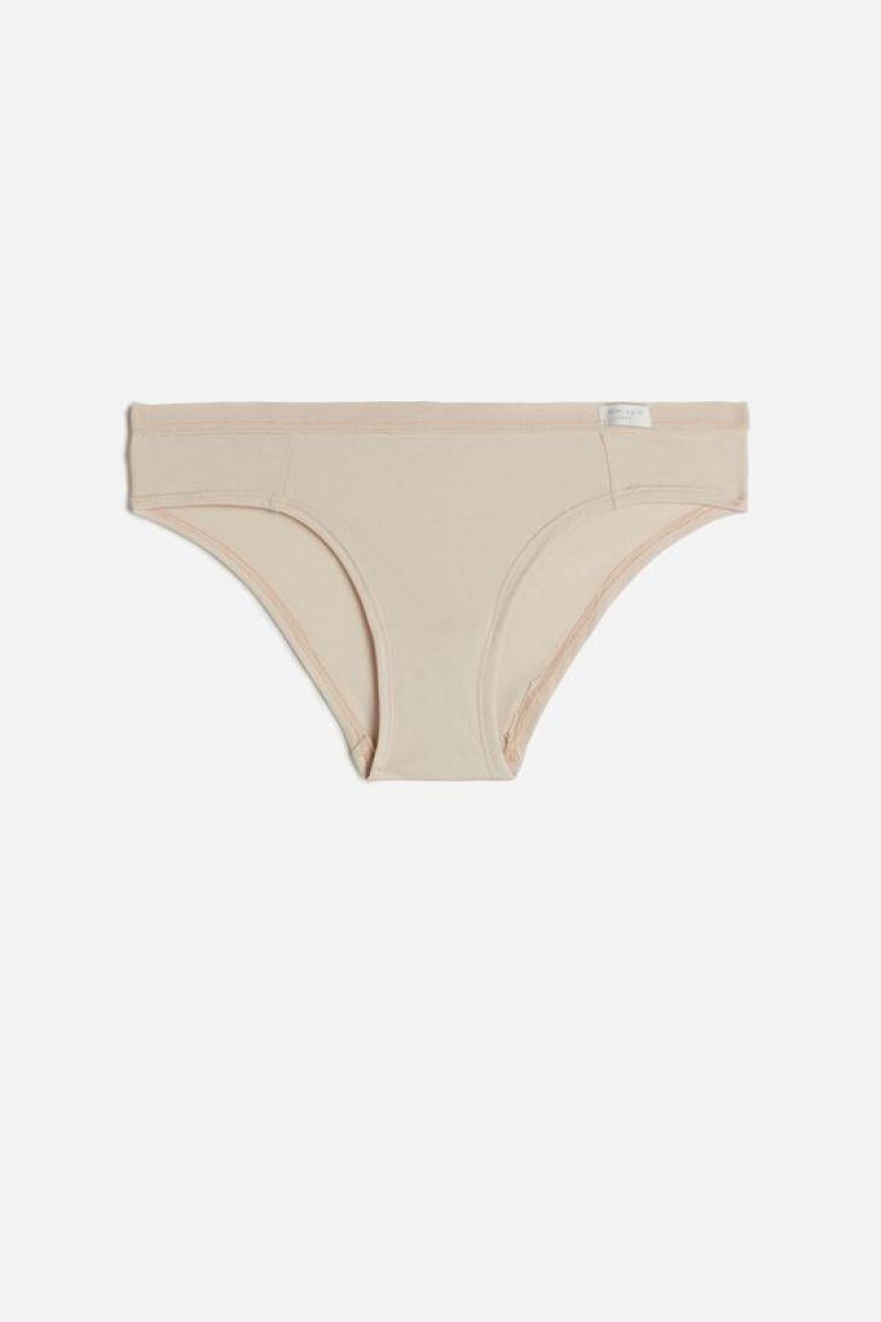 Intimissimi Bomulds Trusser Dame Lyserød | DK3630HK