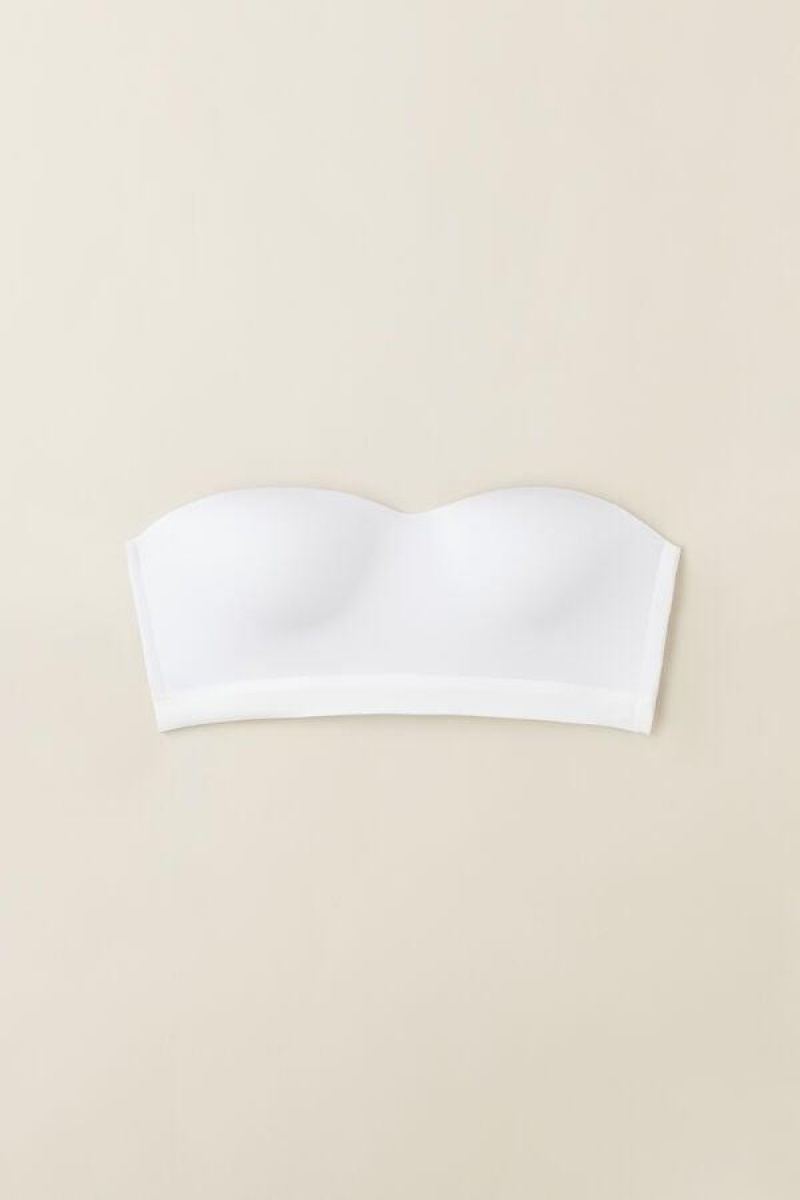 Intimissimi Bra Top in Ultralight Microfiber BH Dame Hvide | DK4857GL