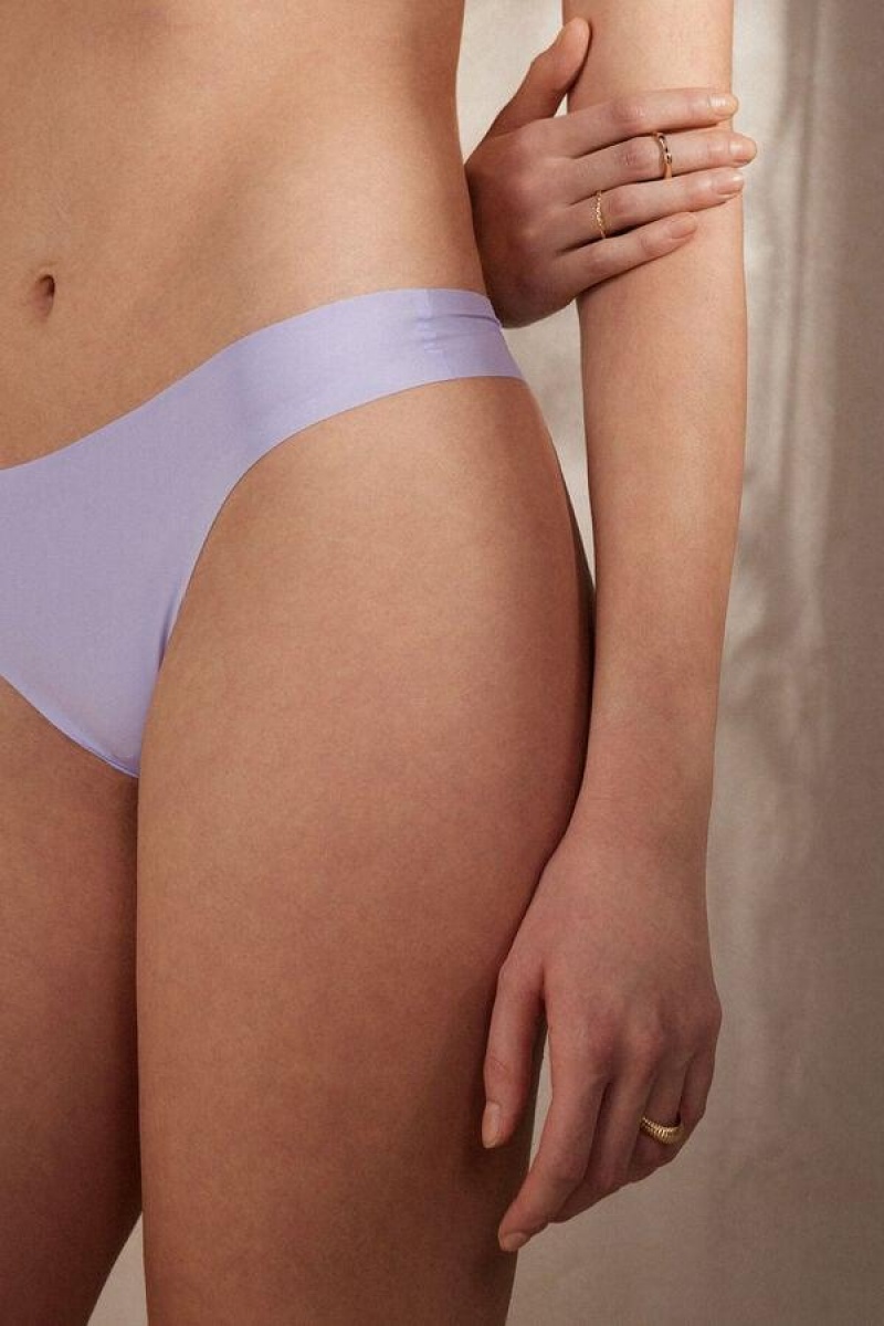 Intimissimi Brazilian in Seamless Ultra Light Microfiber Trusser Dame Lavendel | DK3566PQ