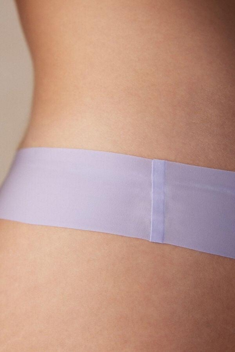 Intimissimi Brazilian in Seamless Ultra Light Microfiber Trusser Dame Lavendel | DK3566PQ