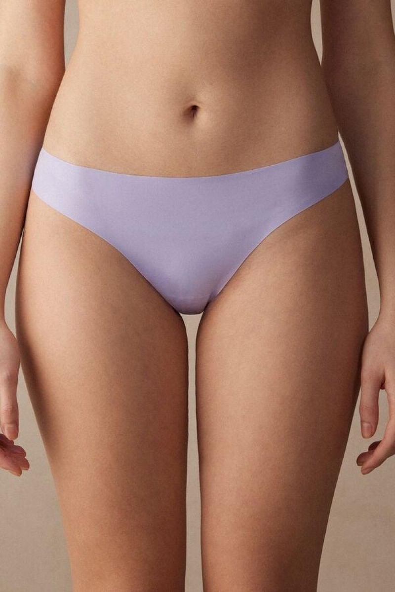 Intimissimi Brazilian in Seamless Ultra Light Microfiber Trusser Dame Lavendel | DK3566PQ