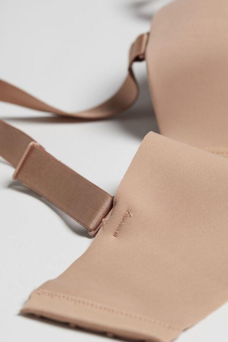 Intimissimi Carola Bandeau in Microfiber BH Dame Beige | DK4834DN