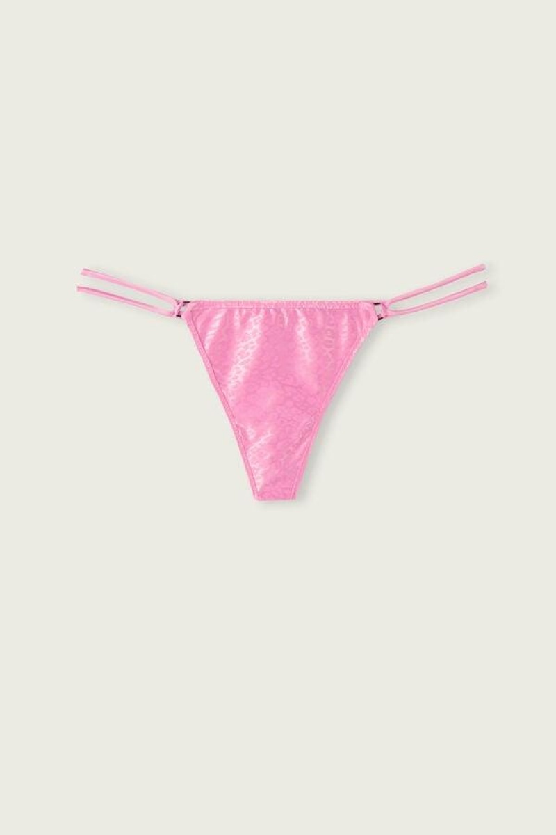 Intimissimi Cool Minimal String Thong Trusser Dame Lyserød | DK3815ZG