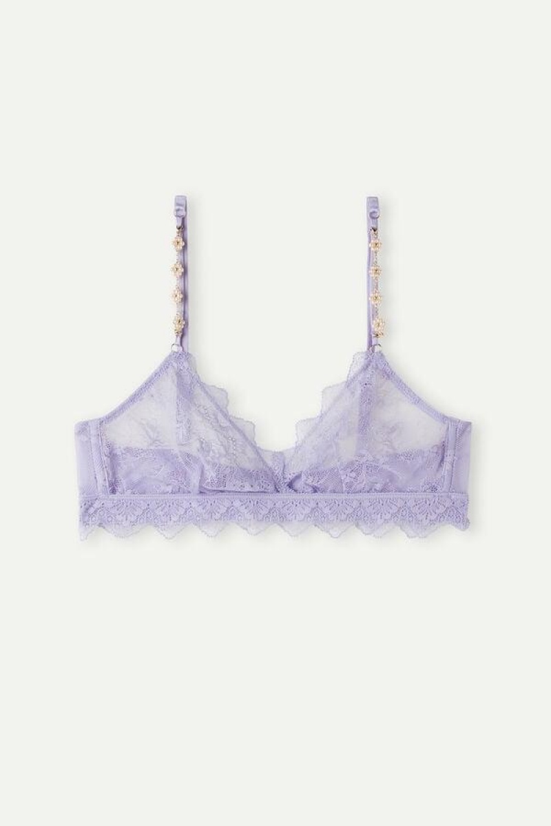 Intimissimi Cover Me in Daisies Emma Triangle BH Dame Lavendel | DK4909DN