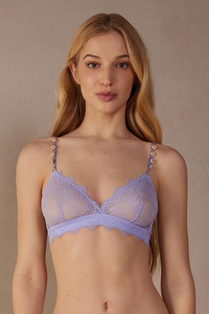 Intimissimi Cover Me in Daisies Emma Triangle BH Dame Lavendel | DK4689RW