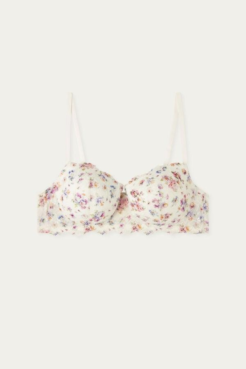 Intimissimi Dreaming of Spring Sofia Balconette BH Dame Hvide | DK4586EX