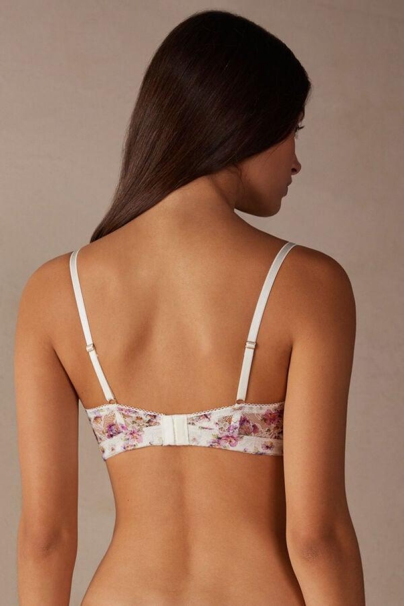 Intimissimi Dreaming of Spring Tiziana Triangle BH Dame Hvide | DK4904AP