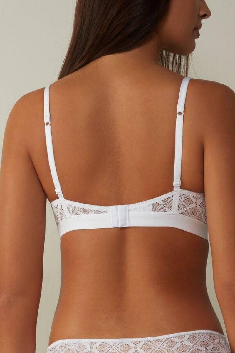 Intimissimi Emma Triangle in Blonder BH Dame Hvide | DK4884DN