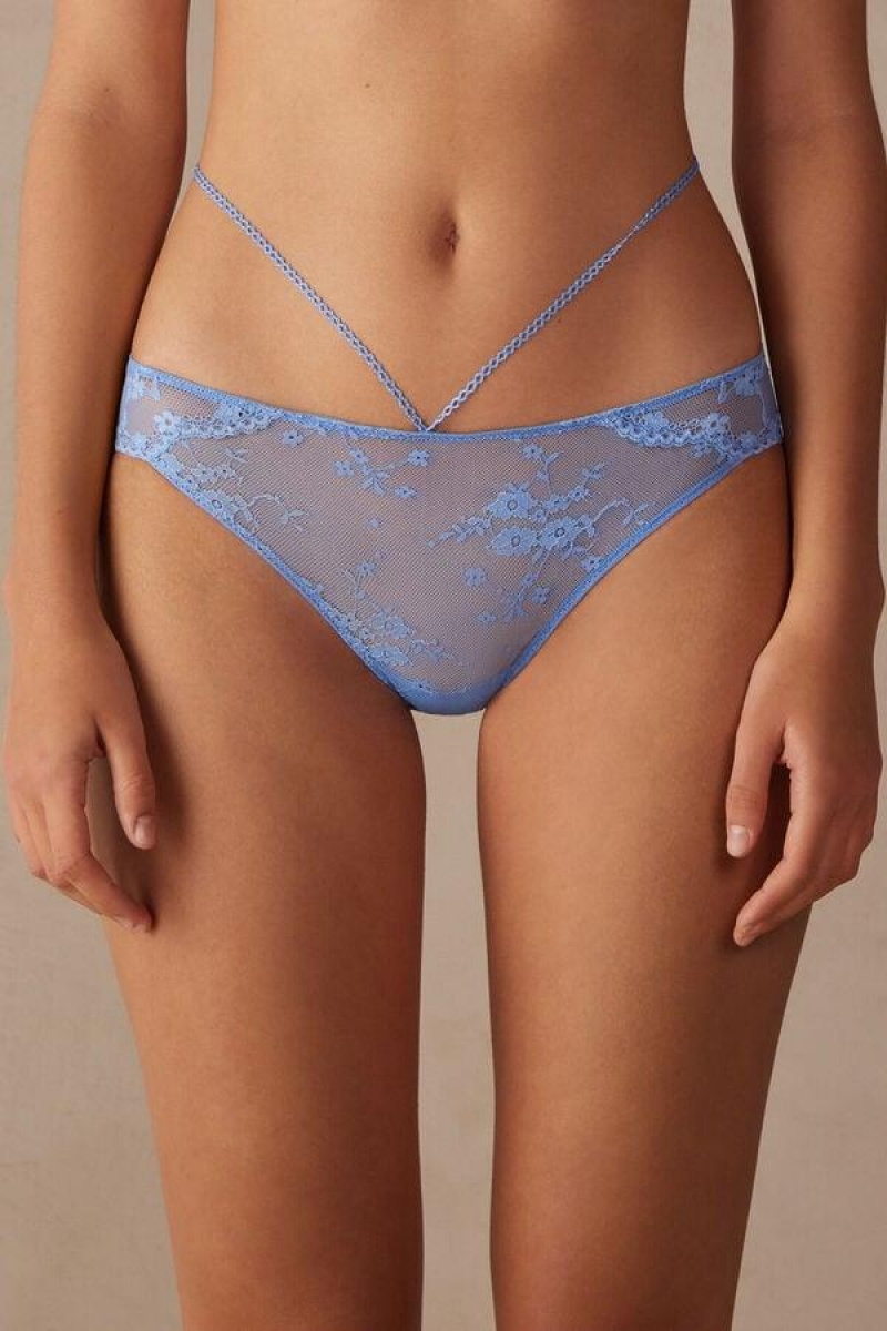 Intimissimi Feeling Beautiful Trusser Dame Lyseblå | DK3703WY