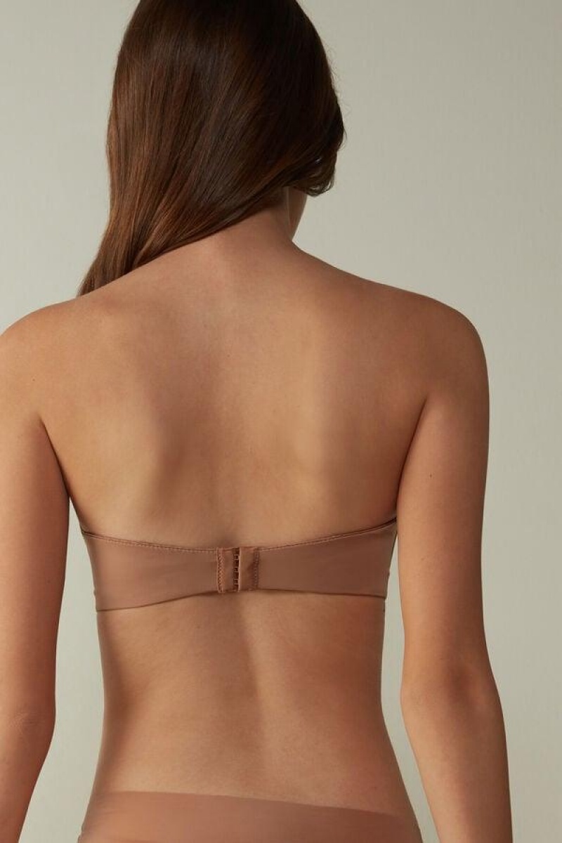 Intimissimi Gioia Bandeau BH Dame Beige | DK4867TV