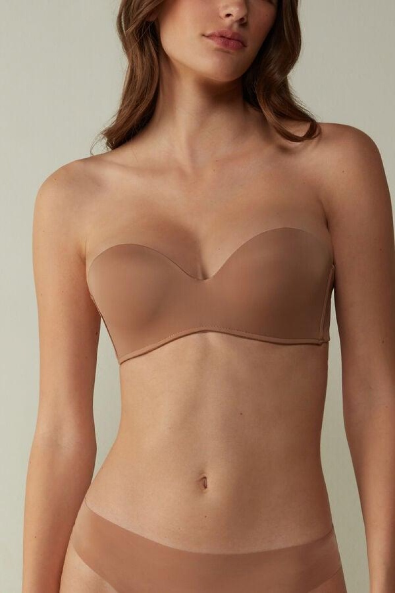 Intimissimi Gioia Bandeau BH Dame Beige | DK4867TV