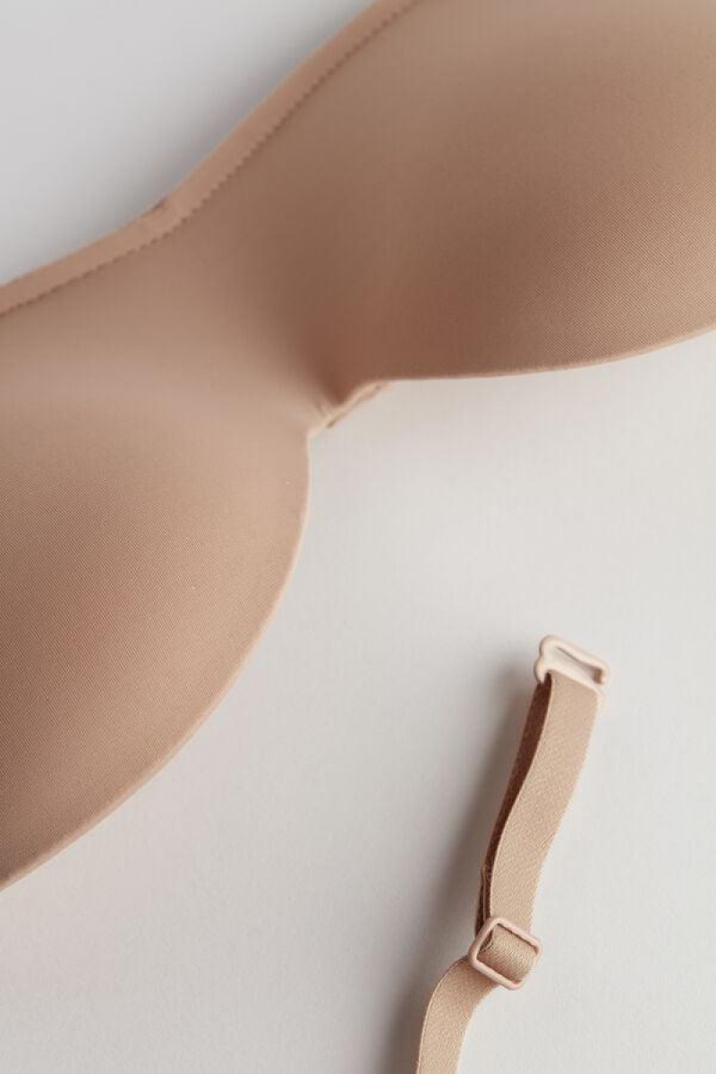 Intimissimi Gioia Bandeau BH Dame Beige | DK4862PQ