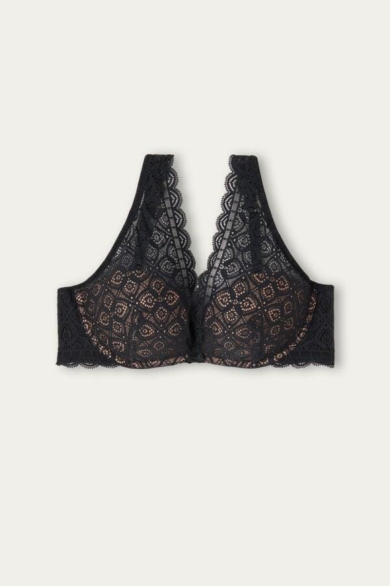 Intimissimi Giorgia Balconette in Blonder BH Dame Sort | DK4456RW