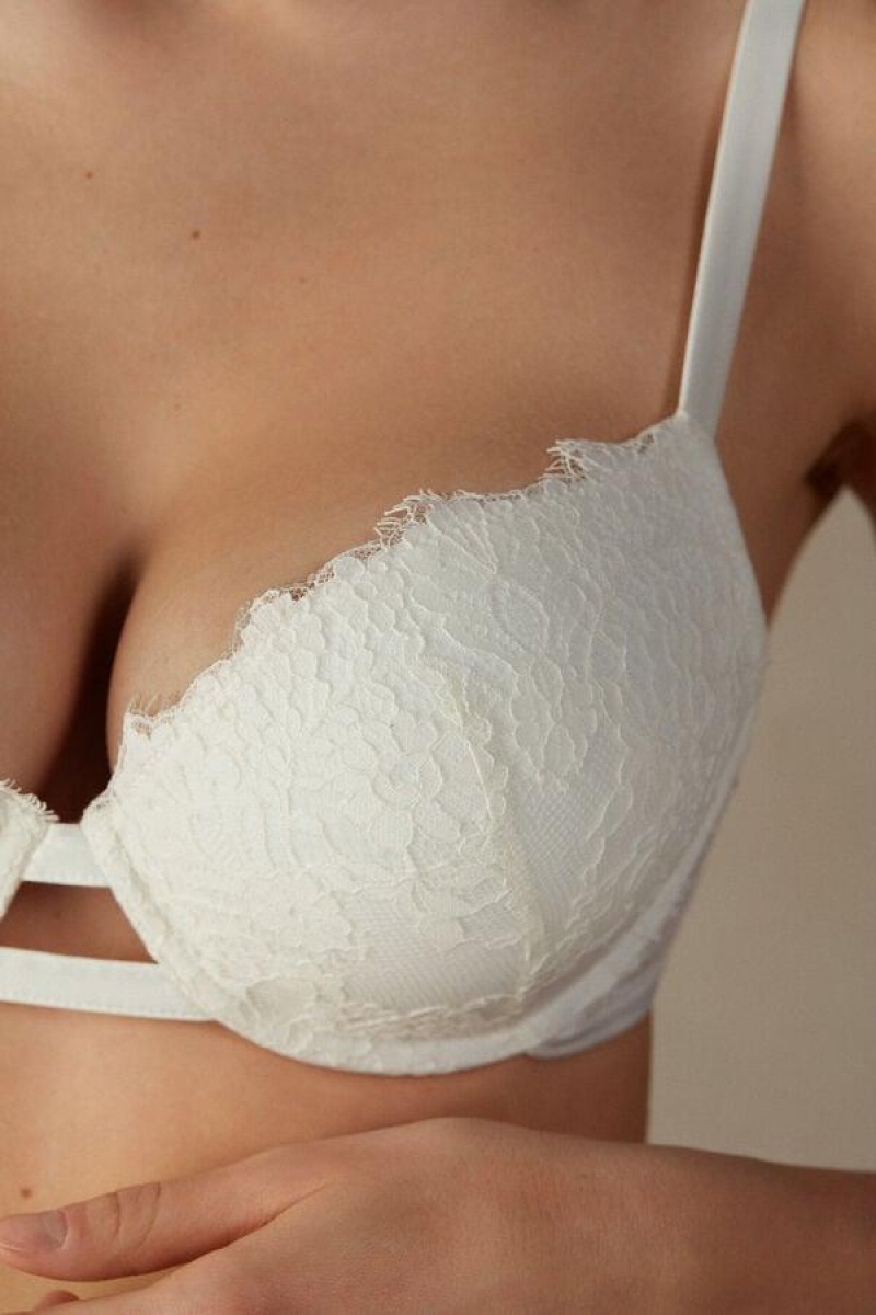 Intimissimi Heart Beat Elettra Super Push-up BH Dame Hvide | DK4750XF