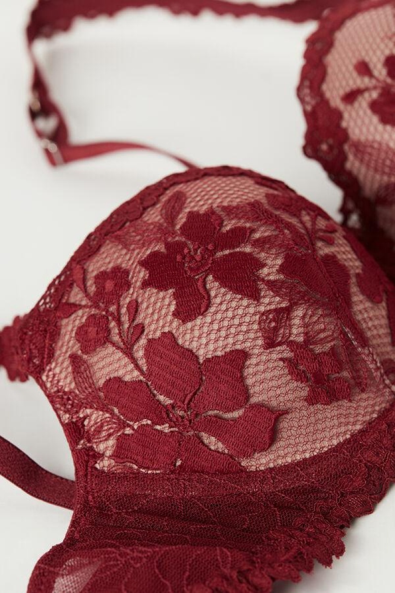 Intimissimi In Full Bloom Sofia Balconette BH Dame Rød | DK4509EX