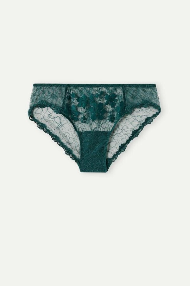 Intimissimi In Full Bloom Trusser Dame Grøn | DK3665GL