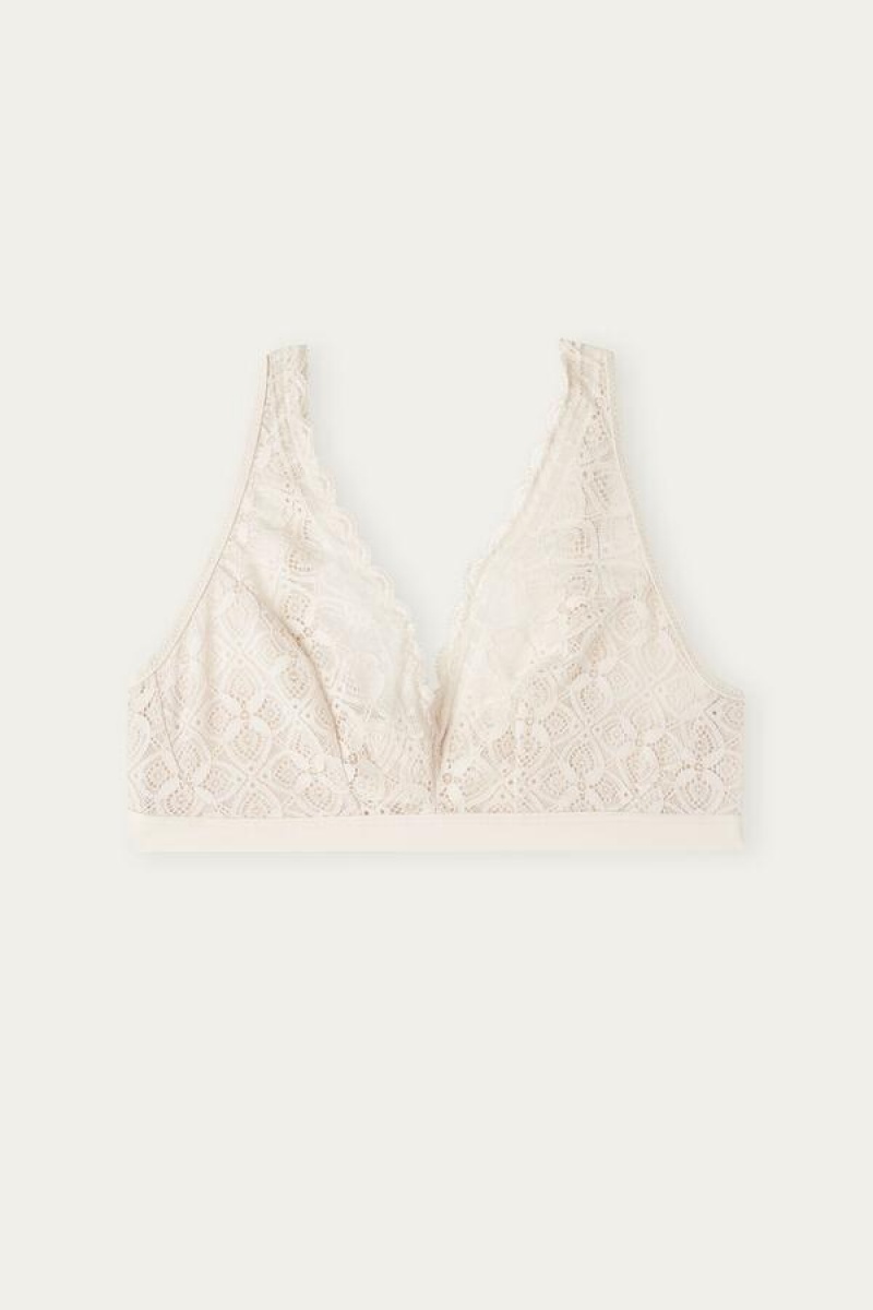 Intimissimi Lara Triangle in Blonder BH Dame Lyserød | DK4649KI