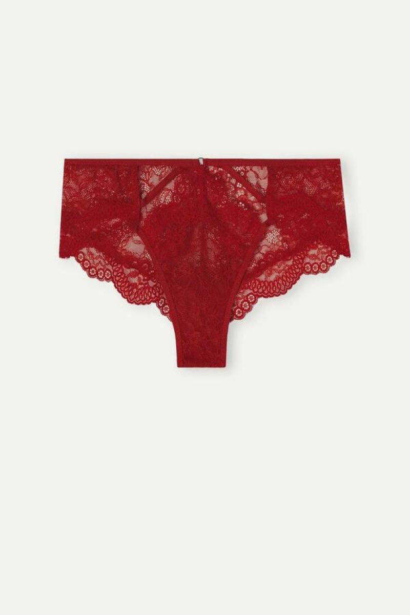 Intimissimi Loosen Heartstrings Hipster Brazilian Trusser Dame Rød | DK3746AP