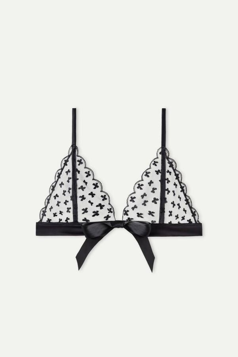 Intimissimi Love Cadeau Triangle BH Dame Sort | DK4675AP