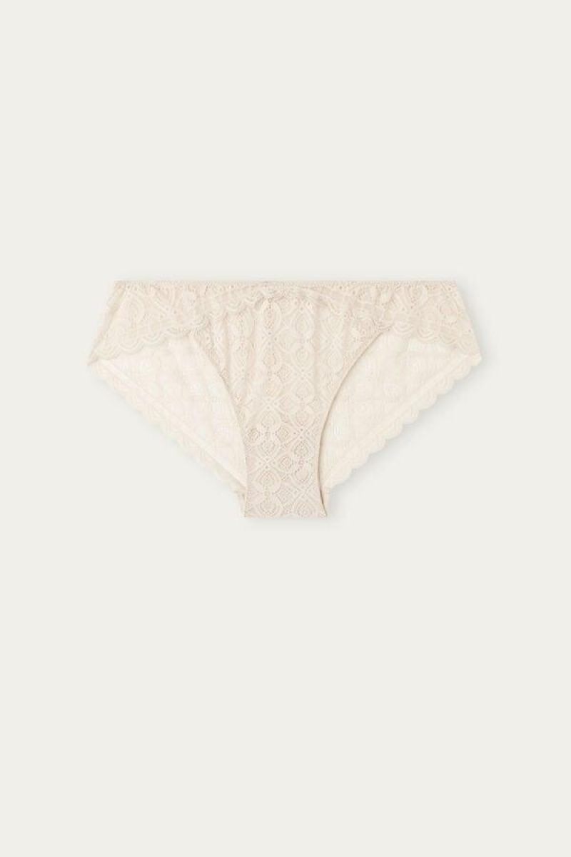 Intimissimi Low Rise Blonder Trusser Dame Lyserød | DK3650EX