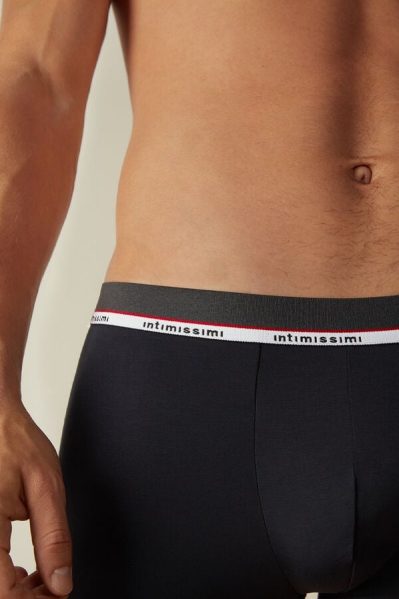 Intimissimi Micromodal Boxer Herre Blå | DK3473NB