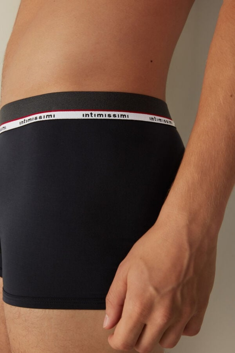 Intimissimi Micromodal Boxer Herre Blå | DK3473NB