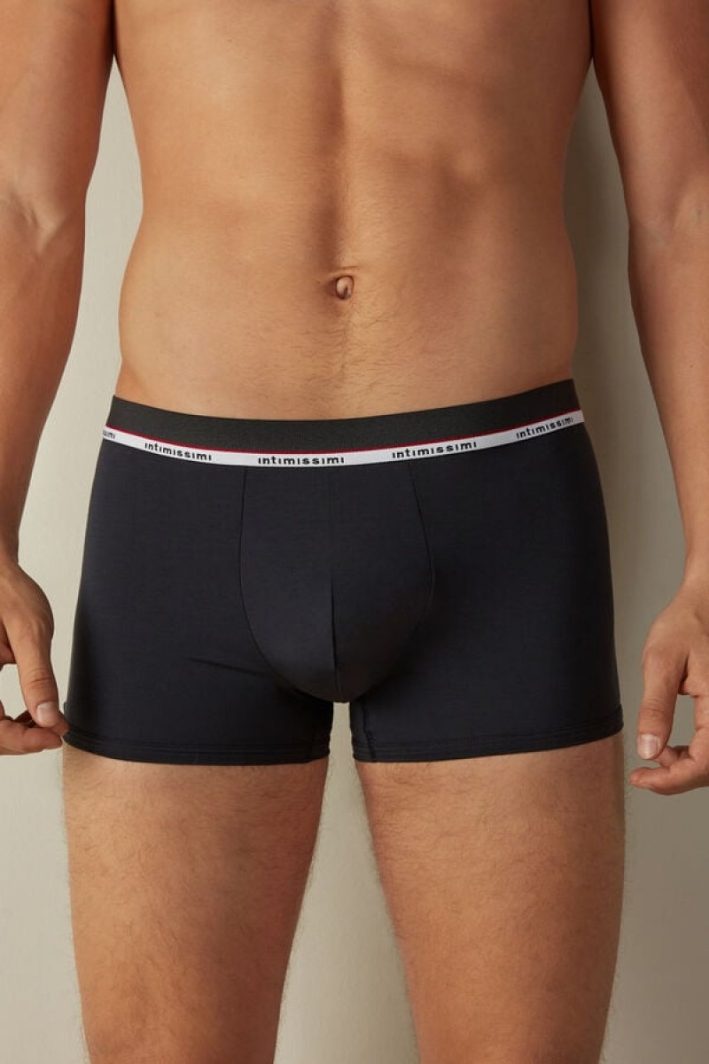 Intimissimi Micromodal Boxer Herre Blå | DK3473NB