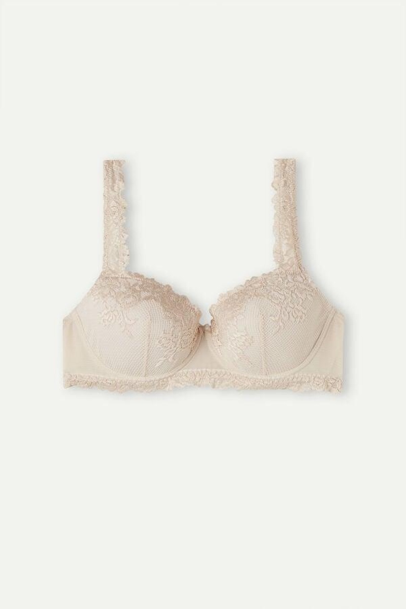 Intimissimi Pretty Flowers Sofia Balconette BH Dame Lyserød | DK5006HK