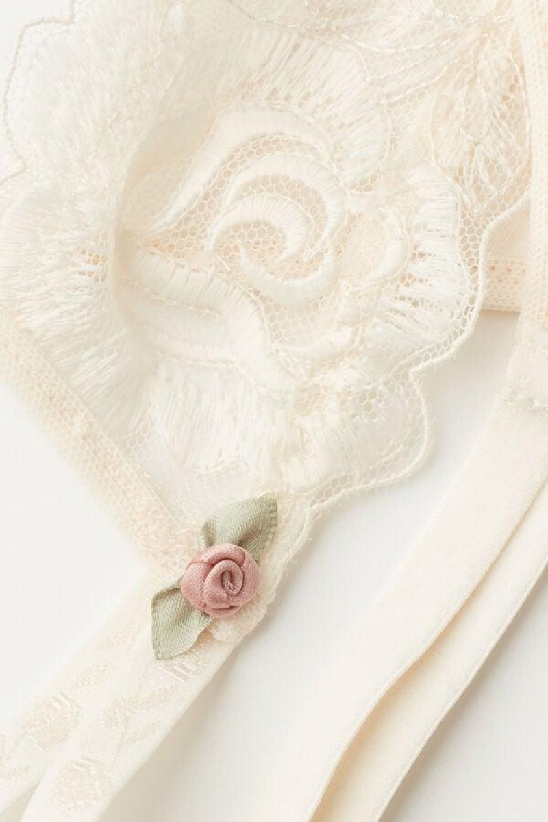 Intimissimi Scent of Roses String Thong Trusser Dame Lysegul Hvide | DK3819HK