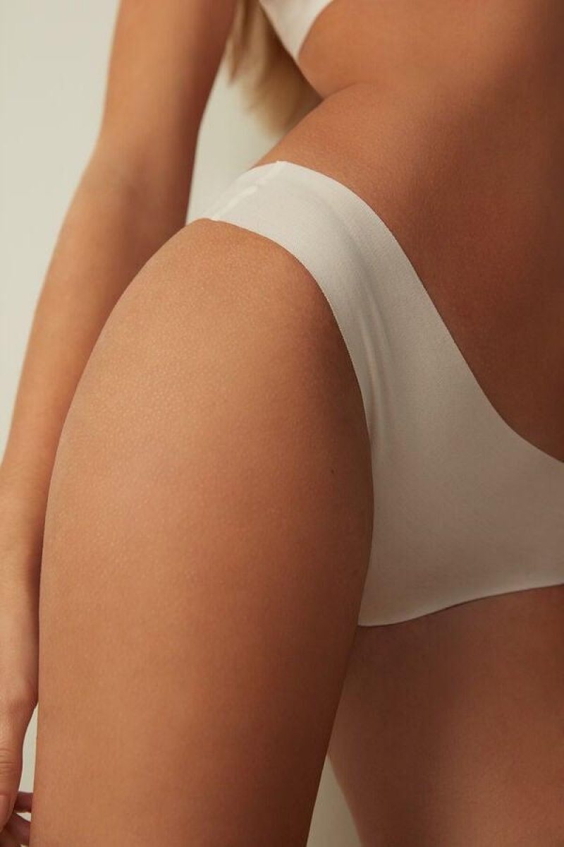 Intimissimi Seamless Supima® Bomulds Brazilian Trusser Dame Lyserød | DK3494EX